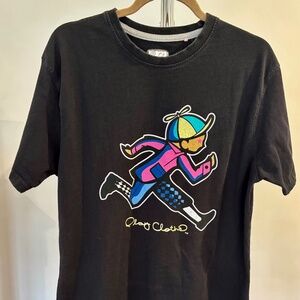 Play Cloth Brand Running Jack Men's XL T-Shirt Logo